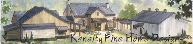 Custom home color rendering